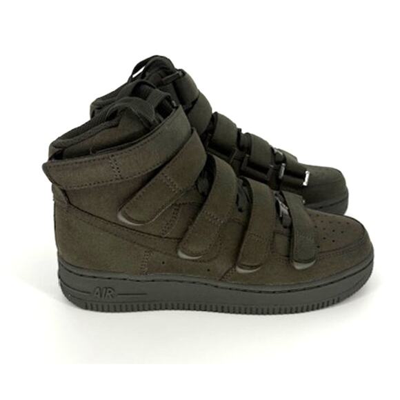 Nike Air Force 1 High Top Sequoia Green Sneakers – Billie Eilish Collab – Size 6 - Picture 7 of 8